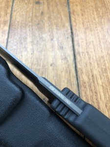 FOX KNIVES:  Fox FX-SCT01B Stealth Carbon Titanium Knife with Kydex Sheath