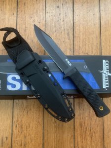 COLD STEEL SRK-Survival-Rescue-49LCK San Mai Knife in Tactical Kydex Sheath