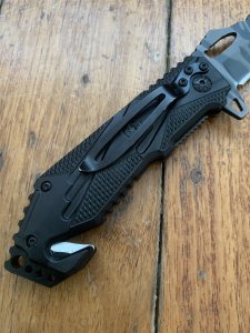 Boker Plus Automat Kalashnikov 11 Tiger Stripe Tanto Folding Knife