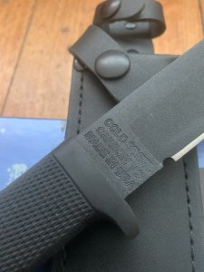 COLD STEEL SRK-Survival-Rescue-Knife Made in USA in Tactical Leather Sheath