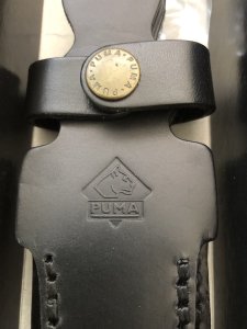 Puma Knife: Puma Rare 3 Blade Horse Set in original sheath and Box