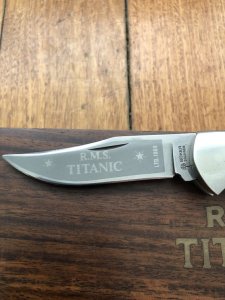 Boker Tree brand Rare German Made 1988 RMS TITANIC Commemorative knife in Display Box