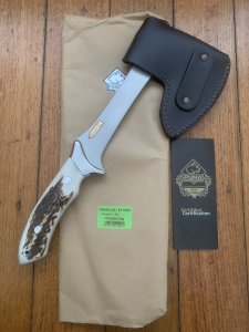 Puma IP el hatcha Hunting Hatchet with Stag Handle