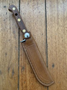 Puma Knife: Very Rare Puma 6382 Original 1980 Trail Guide with Jacaranda Wood Handle