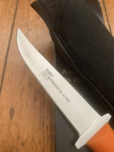 Puma Knife: Puma Original 1997 GARTNERMESSER 12 6390 Model in Original Sheath & Box
