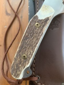 Puma Knife: Puma 2002 Bowie II Special Edition Handmade Knife with Stag Antler Handle