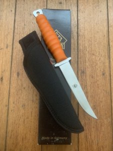 Puma Knife: Puma Original 1997 GARTNERMESSER 12 6390 Model in Original Sheath & Box
