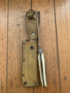 Puma Knife: 1985 Puma Skinner 'USER' with Stag Handle #41582