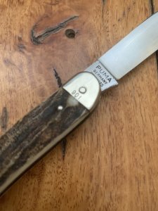 Puma A G RUSSELL 1974 Rare 9mm Luger Bullet Commemorative Club Knife No:106