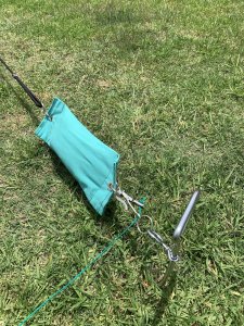 Gun Dog Training Bolting Rabbit System with Green Canvas Dummy