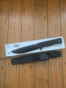 FALLKNIVEN A1 Knife in Zytel Plastic Sheath