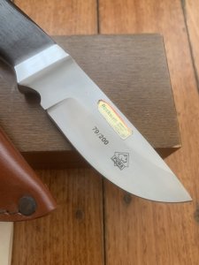 Puma Knife: 12 6010 Puma Austrian SkinMaster Centenary Knife 996-1996 with Walnut Handle 79/200