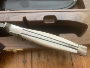 Puma Knife: Special Edition Damascus Defender with Elforyn Handle in Display Box 0/50