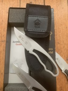 Puma Snake TRIO Set of 3 - 2003 Knife Set in Puma Pouch