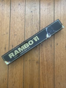 Master Cutlery HCG RAMBO VI FIRST BLOOD Double Edged Dagger