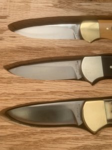 Puma Set of 3 - Full Size 4 Star Folding Knife Set in Display