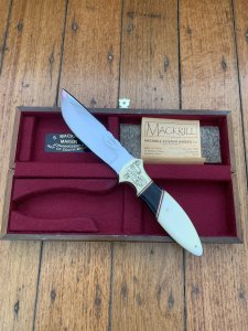 Mackrill Custom Knives 1996 SCI 25 Year Anniversary Limited edition LION #9-25