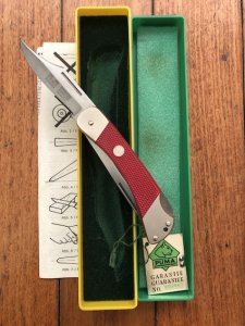 Puma Knife: Puma Rare 1994 model 230868 Angler Knife with original box warranty and paperwork
