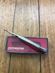 KutMaster USA 'Hoffs' Presentation Mallard Pocket Lock knife in Box
