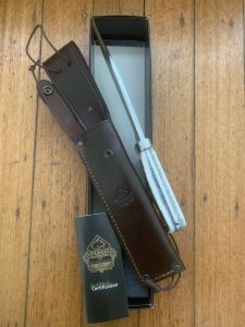 Puma Knife: Puma Phönix-Phoenix Big Bowie Knife with Darker Stag Antler Handle