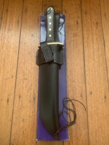 Linder YUKON Solingen Germany Big Bowie Knife