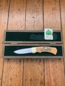 Puma Knife: Puma Original Puma 715 4 Star Game Bird Scene Folding Lock Blade Knife with Presentation Box