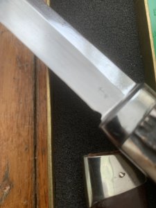Puma Knife: Puma 1970 Vintage 3573 Boot Knife with Stag Handle & Original Box  #22072