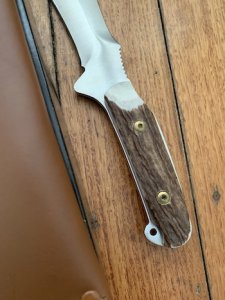 Puma Knife: Puma Rare Original 2001 New Hunter Model 118375 in original sheath and box.