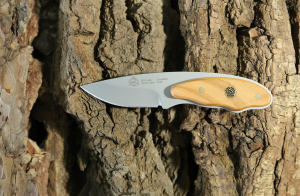 Puma Knife: 2023 Puma SGB Rattler Fixed Blade Knife with Olive Wood Handle