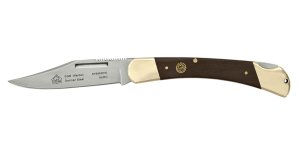 Puma SGB Knife: Puma 2022 SGB Warden Jacaranda Handle Folding Pocket Knife