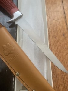 Puma Knife: Puma Original 1991 Mariner Model 17 6362 in Original Sheath and Box #47192