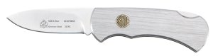 Puma Knife: Puma SGB Mini 4 Star Folding Lock Knife with Stainless Steel Handle