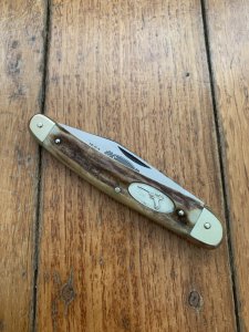Puma A G RUSSELL 1974 Luger Pistol Commemorative Club Knife No:02143