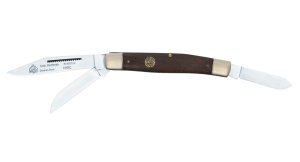 Puma SGB Knife: Puma SGB Stockman 3 blade knife with Jacaranda Wood Handle