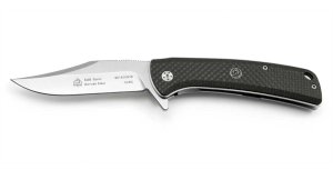 Puma Knife: Puma SGB SONIC Folding Liner Lock Knife with Carbon Fibre Handle