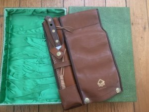Puma Knife: Puma 1977 Very Rare 1st Generation 52 6392 Survival Knife Kit