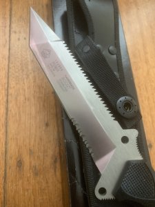 Puma Knife: Puma Rare early 2000's Huntac Scout Tactical Survival Knife