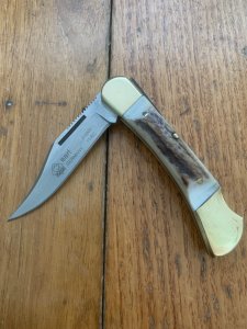 Puma Knife: 2011 Puma Earl Folding Knife with Stag Antler Handle