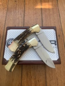 A Pair of Boker Tree brand Classic 4000 Solingen German Lock Knives in Display Box