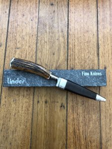 Linder Antique Knicker Knife with 10cm Carbon Steel Blade