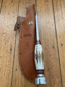 Marbles USA MA-ID7S Bowie with Stag Handle and Original Sheath