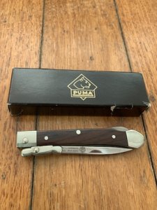 Puma Knife: Puma 2004-1 Small Medici Lock back Knife with Rosewood Handle