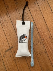 Dog Training Dummy: RRT Large Cork-filled White Canvas Dummy