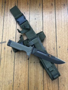 FOX KNIVES:  Fox SF-CC03 SPARTON DEFENDER Knife with Kydex & Webbing Sheath