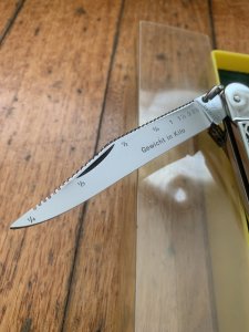 Puma Knife: Puma Vintage 1989 Fishermans Knife in Original Box with Sharpening Paperwork