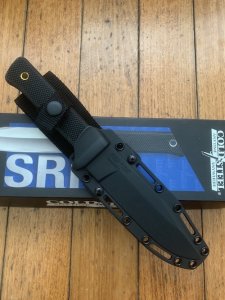 COLD STEEL SRK-Survival-Rescue-35AN San Mai Knife in Tactical Kydex Sheath