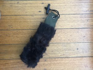 Dog Training Dummy: Fake Brown Fur Rabbit Dog Dummy SMALL