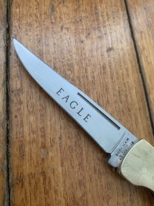 Shelham EAGLE Australian Marked Lock Back Folding Knife with Wooden Handle