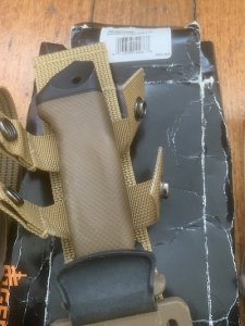 Gerber Model LMF II Drop Point Military Knife in Thigh Sheath & Rope Cutter