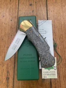 Puma Knife: Set of 4 Special Edition 90's 4 Star Folding Lock Blade Knives wth Custom Corelon Handles